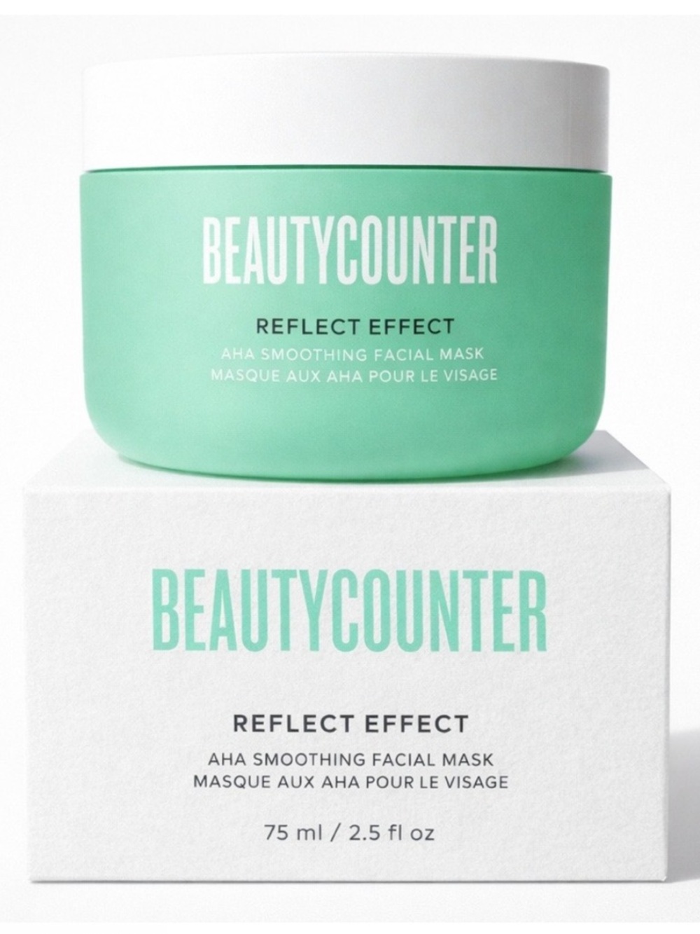 New Beautycounter Reflect Effect AHA Smoothing Facial Mask 75 ml/ 2.5 fl oz